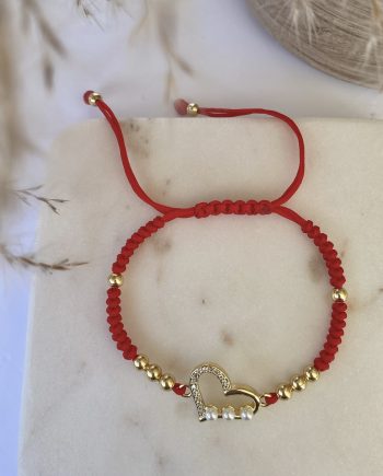 Red Heart Bracelet
